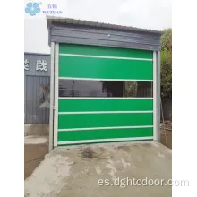 Puerta automática de tela de pvc automática de PVC de alta velocidad